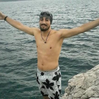El refugiado sirio, Ameer Mehtr, que cruzó el mar Egeo a nado para llegar a Europa.-AMEER MEHTR