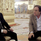 Vladimir Putin y Oliver Stone, en la serie documental que estrena en España la plataforma de pago Movistar+.-EL PERIÓDICO