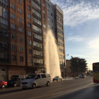 imagen del escape de agua de esta mañana-ECB