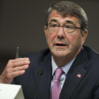 El responsable del Pentágono, Ashton Carter.-AFP / SAUL LOEB