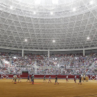 Imagen del Coliseum durante una de las tardes de toros de la última feria taurina.-SANTI OTERO