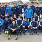 Equipo del UBU Campos de Castilla que compitió en la primera jornada de la Liga de Clubes en Zaragoza-ECB