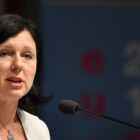 La comisaria de justicia y protección del consumidor, Vera Jourová.-BARBARA GINDL (AFP)