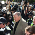 El cardenal australiano George Pell, exjefe de las Finanzas del Vaticano, ascusado de abusos sexuales.-AFP