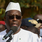 Macky Sall ha logrado la victoria en los comicios el domingo en primera vuelta.-AFP