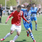Lance del Real Burgos-Arandina disputado el pasado 1 de mayo.-RAÚL OCHOA