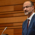 Luis Fuentes, portavoz de Ciudadanos en las Cortes de Castilla y León.-EUROPA PRESS