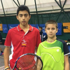 Nicolás Álvarez, junto a Duje Ajdukovic.-TENNIS EUROPE