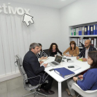 Reunión de trabajo del equipo de Actívox.-ISRAEL L. MURILLO