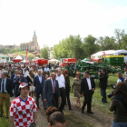 El presidente Herrera volverá a visitar la feria de Lerma que hoy abre sus puertas.-MIGUEL ÁNGEL