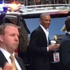 Obama en Manhattan.-