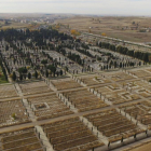 Vista aérea de la ampliación del cementerio.-ISRAEL L. MURILLO