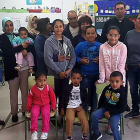 Padres, madres y alumnos del CRA La Demanda de Hontoria reclaman la llegada del tutor para recuperar la normalidad.-ECB