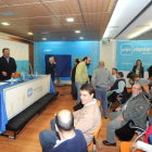Imagen de la reun ión del comite ejecutivo provincial del PP.-ISRAEL L. MURILLO