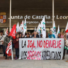 Concentración de los empleados públicos en defensa de la recuperación de sus derechos-Ical