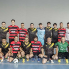 Componentes de los dos equipos que disputaron la final de Copa masculina (Tifema Arcecarne y Bar Salo)-Santi Otero
