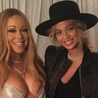 Mariah Carey y Beyoncé.-INSTAGRAM