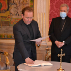 Carlos Izquierdo Yusta jura su cargo como nuevo vicario general de la diócesis. ARCHIDIÓCESIS