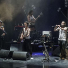 La MODA durante un concierto en Burgos