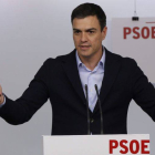 El secretario general del PSOE, Pedro Sánchez.-Foto: AGENCIAS