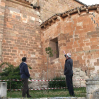 La iglesia de Aguilar de Bureba es uno de los elementos patrimoniales más destacados de la Bureba.-ECB