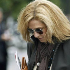 La infanta Cristina cabizbaja.-Foto: EFE / DALMAU