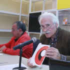 Jesús Barriuso (i.) y Pascual Izquierdo hablaron de su relación con ‘Artesa’.-Raúl Ochoa