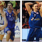 Rafa Huertas, con la camiseta del Autocid Ford en 2012 y con la del San Pablo Inmobiliaria en 2016.-SANTI OTERO
