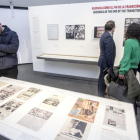 ‘Picasso. El viaje del Guernica’ narra el periplo de la obra a través de periódicos de la época, fotografías, audiovisuales y textos.-Israel L. Murillo
