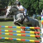 Imagen de uno de los participantes del Concurso Nacional de Saltos.-