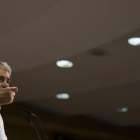 El candidato de CDC a las generales, Francesc Homs, en un consejo nacional del partido.-ALBERT BERTRAN