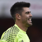 Víctor Valdés, portero del Middlesbrough.-REUTERS / HANNAH MCKAY
