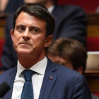 El exprimer ministro francés y candidato a la alcaldía de Barcelona.-CHRISTOPHE ARCHAMBAULT (AFP)