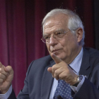 El ministro Borrell, en Nueva York-MIGUEL RAJMIL