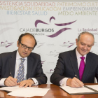 La Fundación Caja de Burgos y el Burgos CF darán continuidad al proyecto de inclusión ‘Juntos’.-