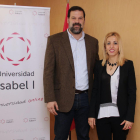 Alfonso Reyes y Olaia Abadía.-ECB