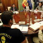 Reunión de la ministra de Agricultura, Isabel García Tejerina con representantes de la BRIF-Ical
