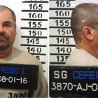 Fotos de Joaquín 'el Chapo' Guzmán tras su ingreso en el penal de alta seguridad del Altiplano (México), el 12 de enero del 2016.-EFE