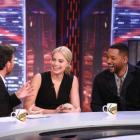 Pablo Motos, Margot Robbie y Will Smith, en 'El hormiguero'.-Foto: ATRESMEDIA