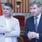 Vicente Marañón y Javier Lacalle.-RAÚL G. OCHOA