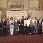 La consejera de Cultura y Turismo, María Josefa García Cirac, recoge el título 'Maestre del Año' concedido a la Junta de Castilla y León-ICAL