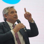 Alberto Fernández, candidato opositor a la presidencia de Argentina.-EFE
