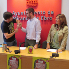 Presentación del festival ayer en Miranda.-E.M.