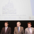 Catalá a su llegada al Fórum Evolución para la apertura del congreso.-R. OCHOA