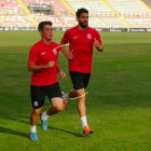 Rojano se entrenó ayer en El Plantío junto al preparador físico-BCF