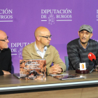 (De izq. a dch.) Ferrer, Del Barco y Sáez durante la presentación del libro.-I. L.M.