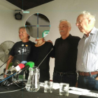 Rueda de prensa de la plataforma Madrileños por el Derecho a Decidir.-MADRILEÑOS POR EL DERECHO A DECIDIR
