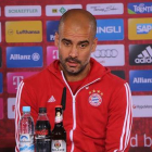 Guardiola, en la rueda de prensa previa al Friburgo-Bayern.-Foto: FC BAYERN