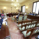 Vista general del pleno de ayer en la Diputación Provincial.-RAÚL G. OCHOA