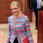Cifuentes, hoy, llegando a la Asamblea de Madrid-EFE/ ZIPI
